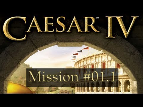 Caesar 4 - Mission #01.1 - Syracuse - Let's Play [German / HD]