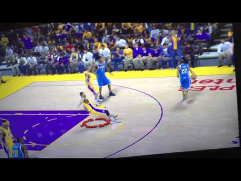 Derrick Rose Flop! Nba 2k12