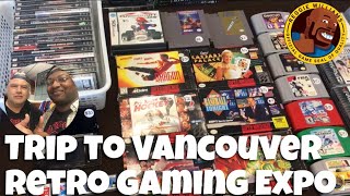 Trip to Vancouver retro gaming Expo 2019 (with game pick ups)