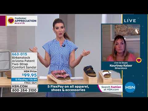 Birkenstock Arizona Patent TwoStrap Comfort Sandal