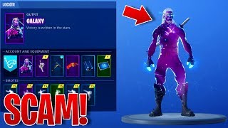 The Fortnite GALAXY SKIN IS A SCAM? - How To UNLOCK The GALAXY SKIN in Fortnite Battle Royale!