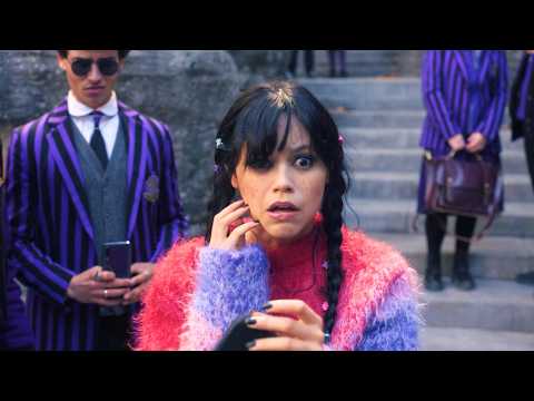 Wednesday loses her powers and dresses in colorful outfits, but she ends up having an allergy| part2