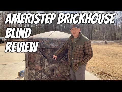 Ameristep Brickhouse Blind / Ground Blind Review