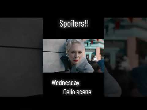 Wednesday CELLO SCENE is just MIND BLOWING.. 🖤🔥 🖤🔥  @viral-blog