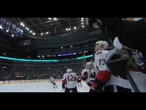 Alfredsson goal @ Leafs (01/03/09)