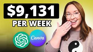 5 Unsaturated Digital Product Ideas to Sell with AI and Canva! ($9,131/wk)