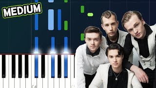 Sigala &amp; The Vamps - &quot;We Don&#39;t Care&quot; Piano Tutorial