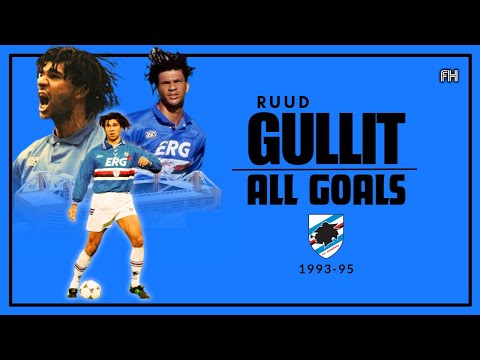 Ruud Gullit ● Goals ● Sampdoria