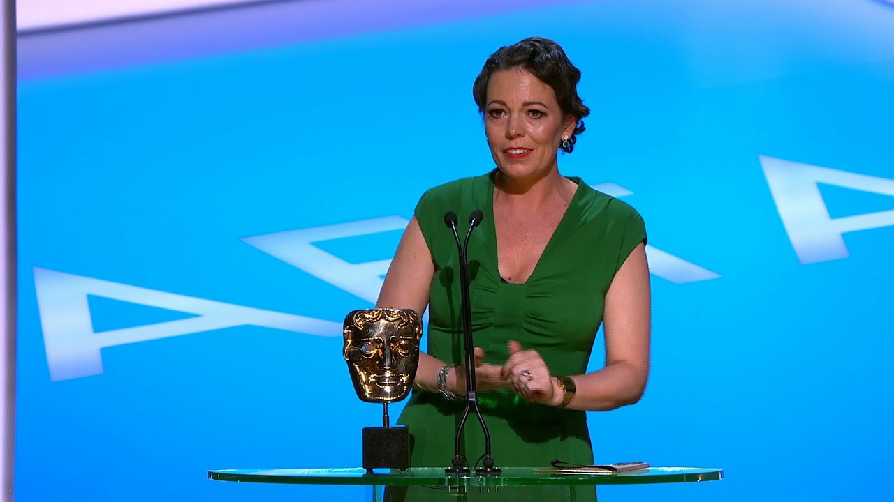 Olivia Colman wins Leading Actress Bafta - The British Academy Television Awards 2014 - BBC One - YouTube