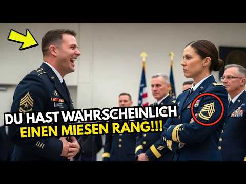 Ein Sergeant fragte sie nach ihrem Rang – bis er erstarrte, als sie „Vier Sterne General“ sagte