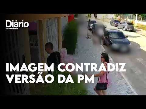 Nova imagem mostra PM suspeita de matar soldado levando filha à escola enquanto dizia estar amarrada