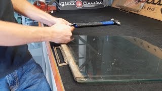 How To: Removing Runners from Wind-up Door Window Glass.