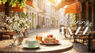 Morning Jazz Café ☕ Gentle Bossa Nova Piano for Work & Study