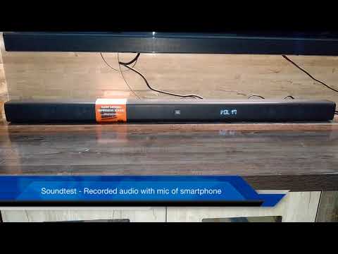 Review of soundbar