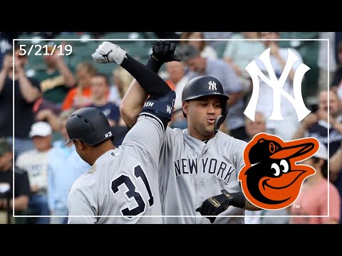 New York Yankees @ Baltimore Orioles | Yankee Highlights | 5/21/19