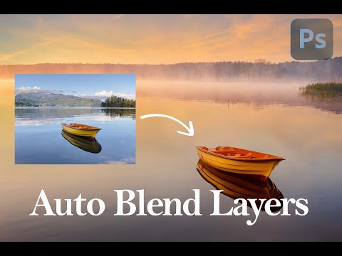 Auto Blend Layers in Photoshop Best Explained video