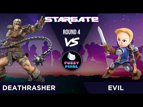 HDR - Deathrasher (Simon) vs eviL (Mii Swordfighter) - HDR Round 4 - Stargate #47