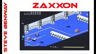 Zaxxon on Colecovision. Gameplay & Commentary