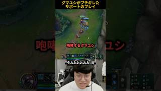 グマユシがブチギレたサポートのプレイ