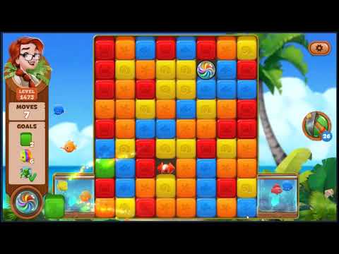 Lost Island Blast Adventure Level 1473 - NO BOOSTERS 🏝️ | SKILLGAMING ✔️