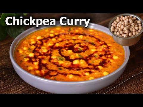 The Best Chickpea Curry Recipe Ever! 😋Vegan Chickpea curry! Garbanzo beans recipe!