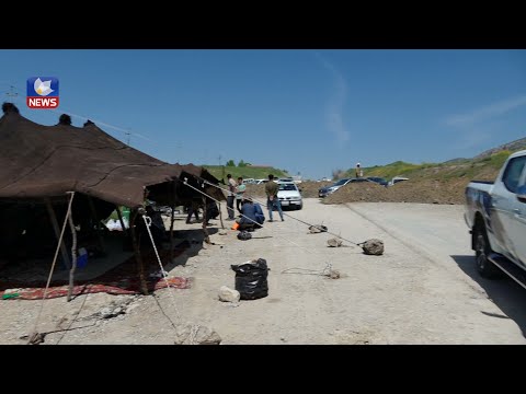 بەڤیدیۆ.. دانیشتووانی گوندەکانی سماقوڵی، بەردەوامن لە گردبوونەوە