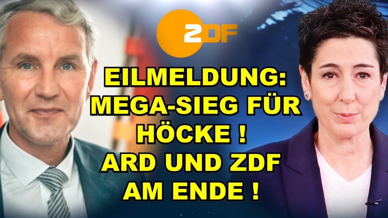 EIL: SIEG für HÖCKE! ARD & ZDF AM ENDE!