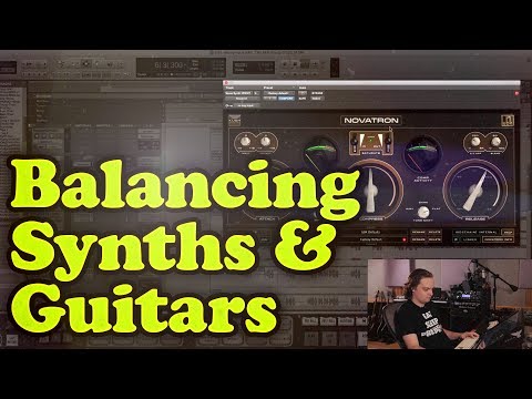 How to mix synths with rock or metal guitars w/ Kane Churko + Gemini Syndrome