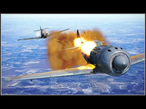 Fighting Hordes Of La-7s