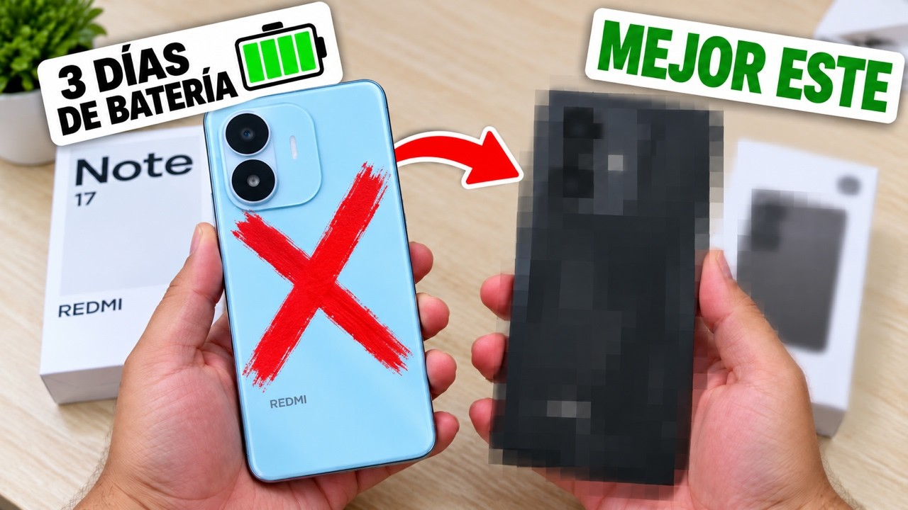 Redmi Note 17 dura 3 DÍAS… y aun así MEJOR cómprate ESTE 😳