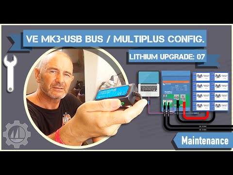 Victron MultiPlus MK3 Configuration | Lithium Battery Upgrade (Part 7)