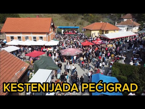 Kestenijada Pecigrad 2025. (snimak dronom)