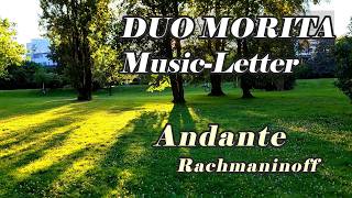Download lagu Rachmaninoff: Andante from Sonata for Cello and Piano Op.19 | Duo Morita mp3