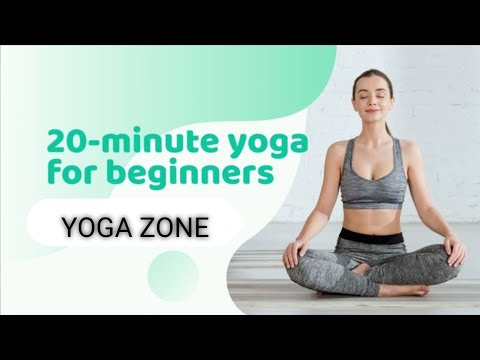 20-Minute Yoga for Beginners – Gentle Full Body Stretch#yogazone #yogaskills #yogaworkout