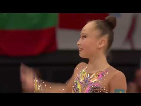 Sabina Ashirbayeva clubs music and performance 2015 World Championships AA