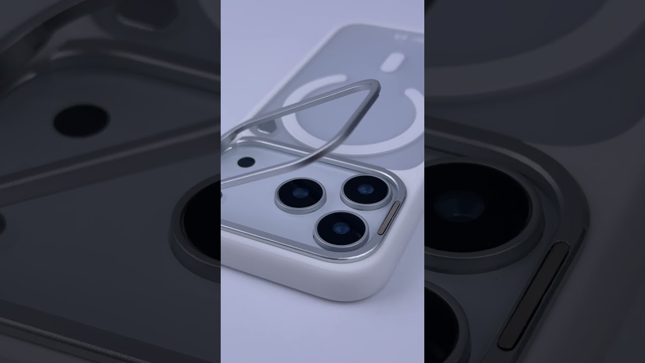 TPU+PC чехол Blueo Frosted Heat Dissipation Stand with MagSafe для Apple iPhone 17 Pro Max (6.9")