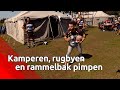 Brabants Buske getackeld door rugbyteam, gaat kamperen en een rammelbak pimpen
