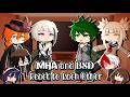 MHA And BSD React To Each Other Part 1 9 My Hero Academia X Bungou Stray Dogs