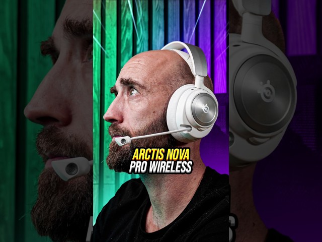 Vídeo relacionado con SteelSeries Arctis Nova Pro Wireless - Cascos Gaming Inalámbricos Multisistema - Controladores magnéticos de neodimio - Cancelación de ruido - Infinity Power System - PC, PS5, PS4, Switch 2, Móvil