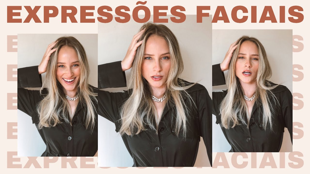EXPRESSÃO FACIAL- como fazer carão de modelo; como sorrir com os olhos para fotos #PoseComoUmaModelo