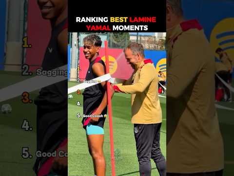 Ranking TOP 5 Lamine Yamal Moments 🔥⚽️
