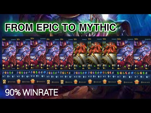 90% Winrate (Top Global Bane ) From Epic To Mythic
