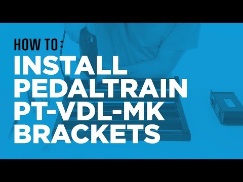 Install Pedaltrain PT-VDL-MK Brackets