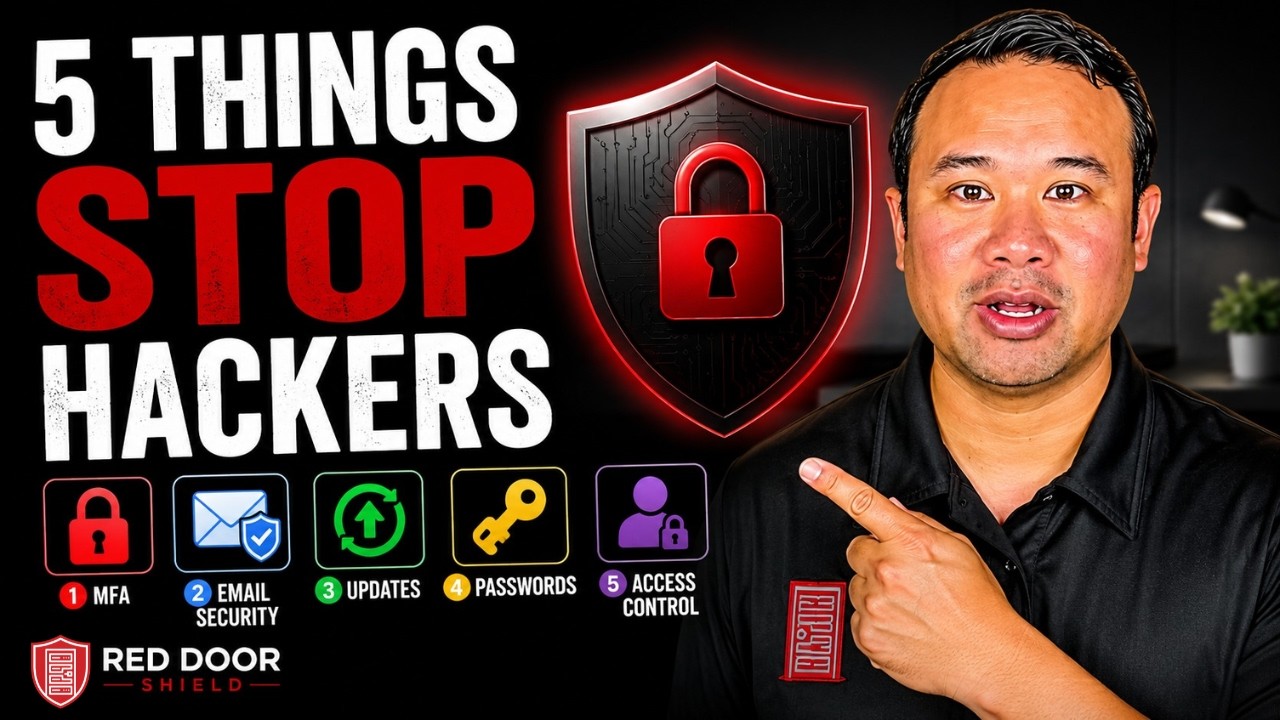 The 5 Things That Stop Most Cyberattacks