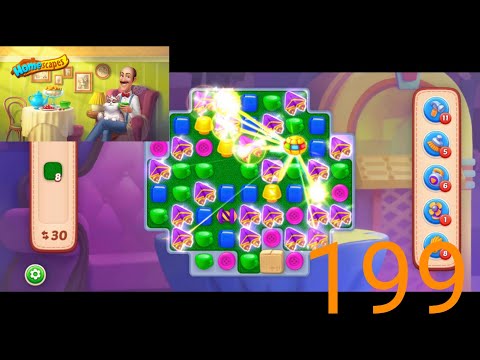 Homescapes Level 853-858 gameplay walkthrough [part 199]