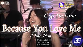 Download lagu Tritone Studios_ Gigi DE Lana *BECAUSE YOU LOVE ME* Celine Dion \lyrics mp3