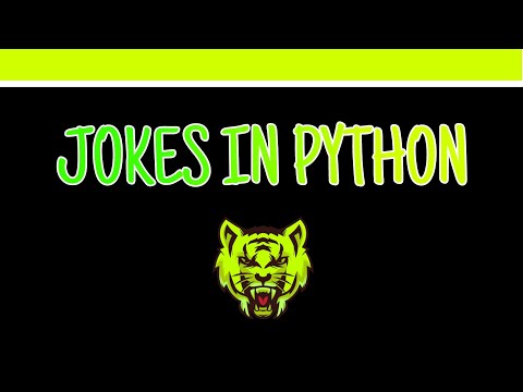 Jokes In Python Beginner Python Project