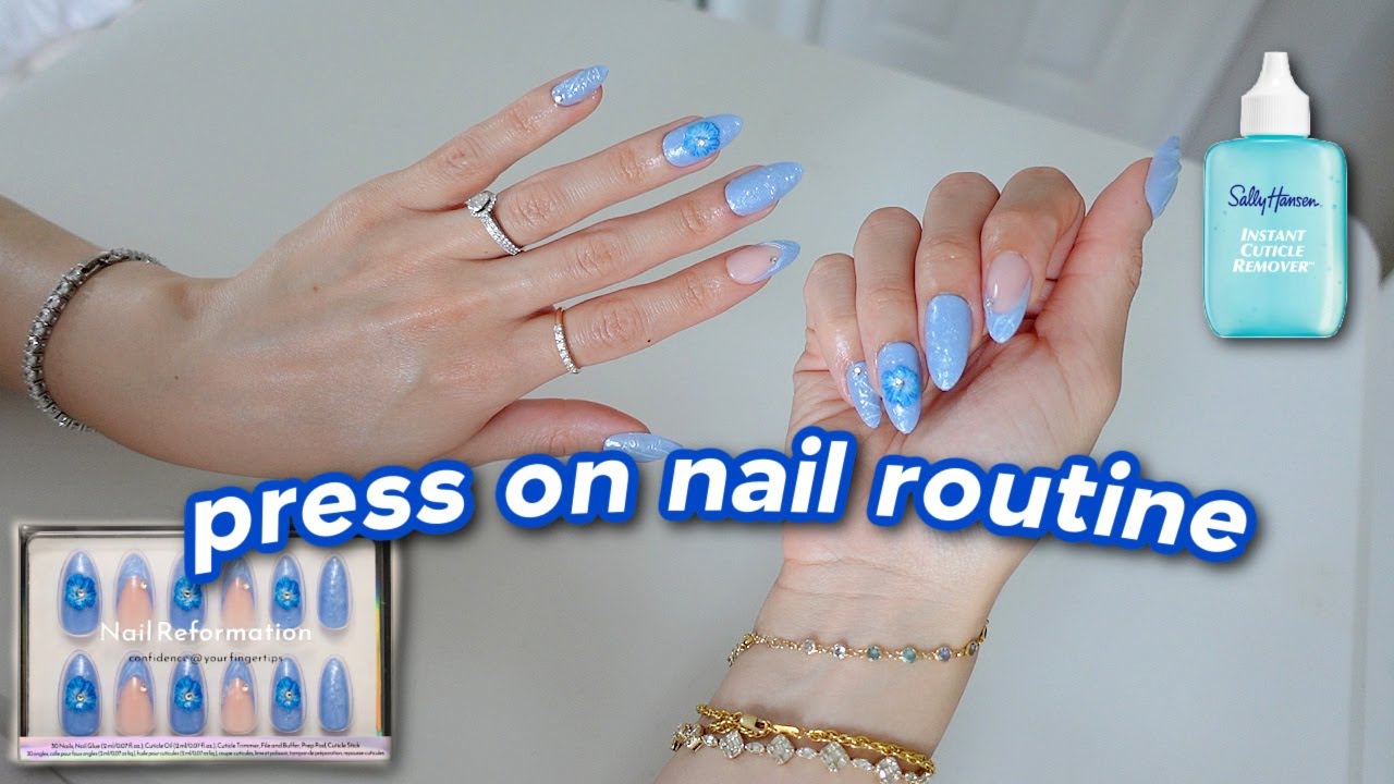 Salon quality nails at home for less 💅🏼✨🎀  (easy, long lasting + affordable)