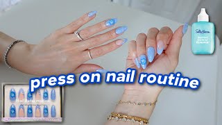 Salon quality nails at home for less 💅🏼✨🎀  (easy, long lasting + affordable)
