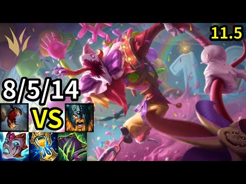 Fiddlesticks Jungle vs Olaf - KR Master | Patch 11.5